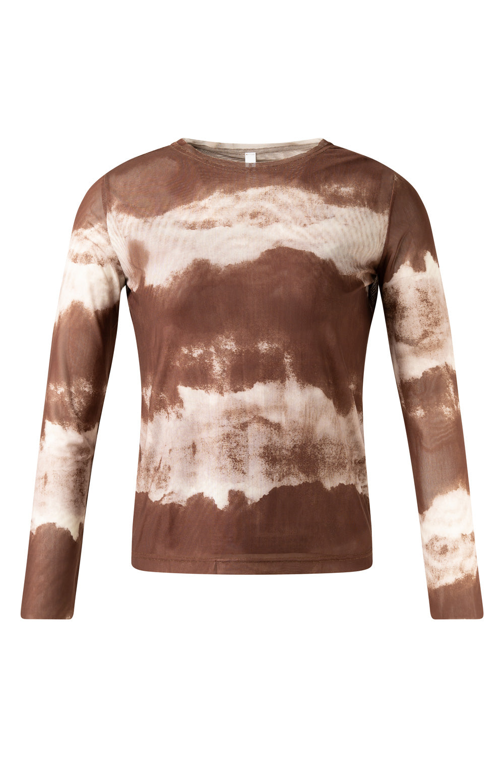 Aria Top Mocha Clouds