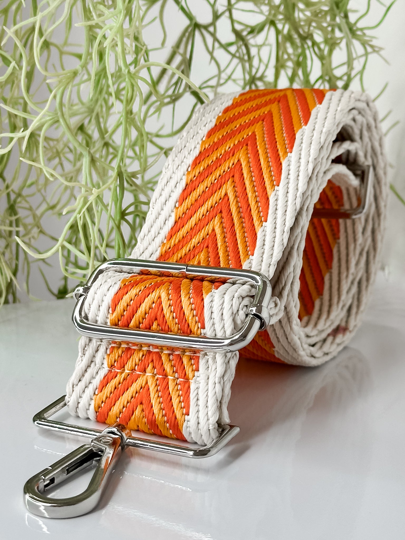 Diva Strap Orange Chevron