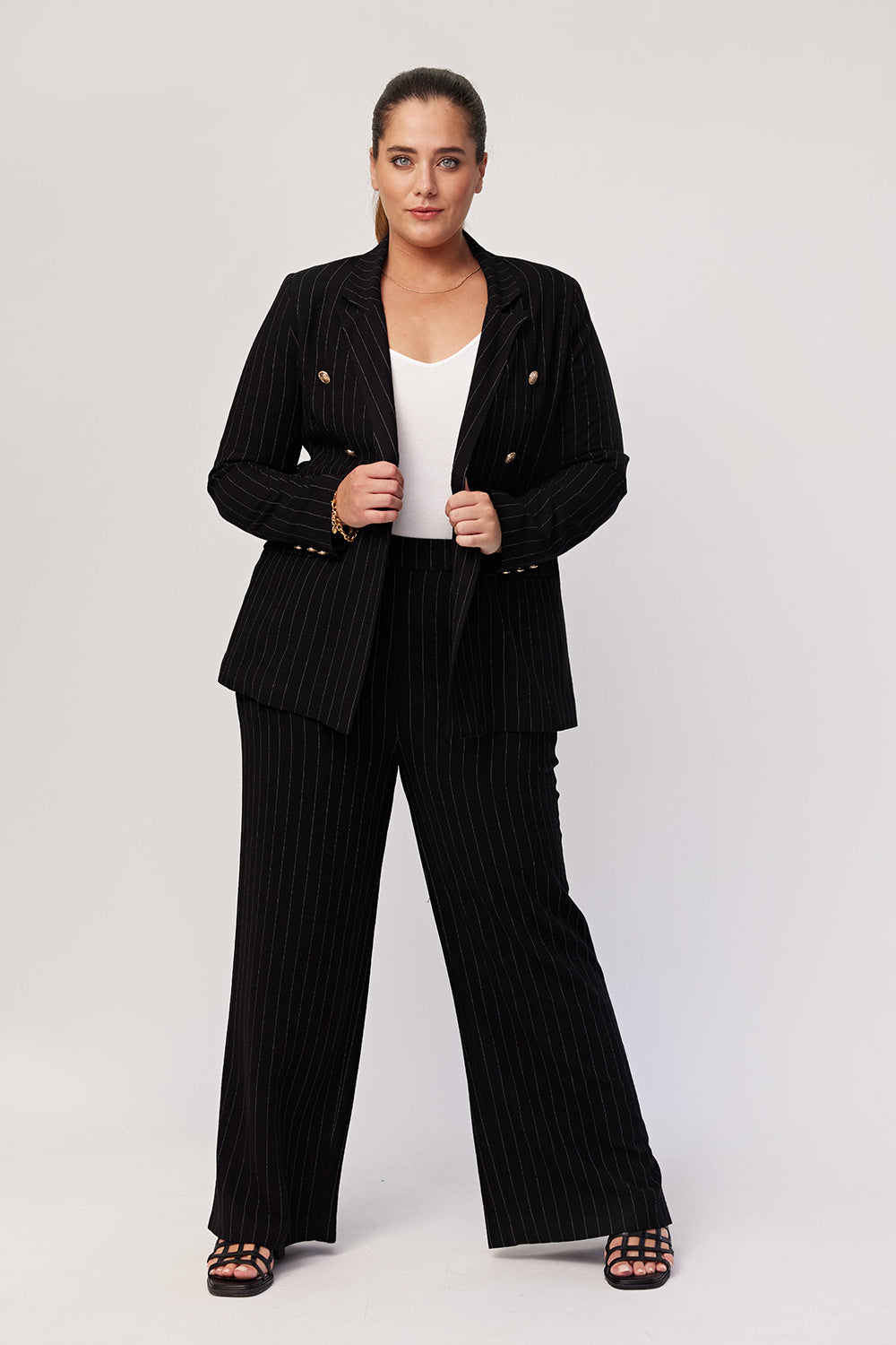 Jordan Stripe Blazer Black Stripe
