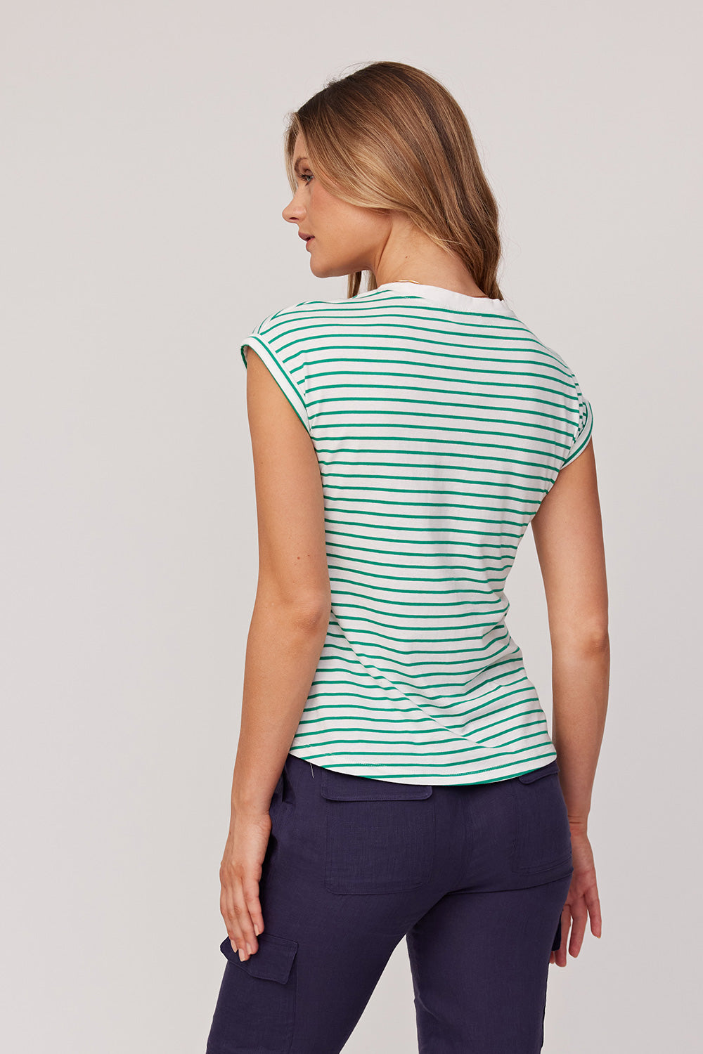 Jinny Star Tee Green