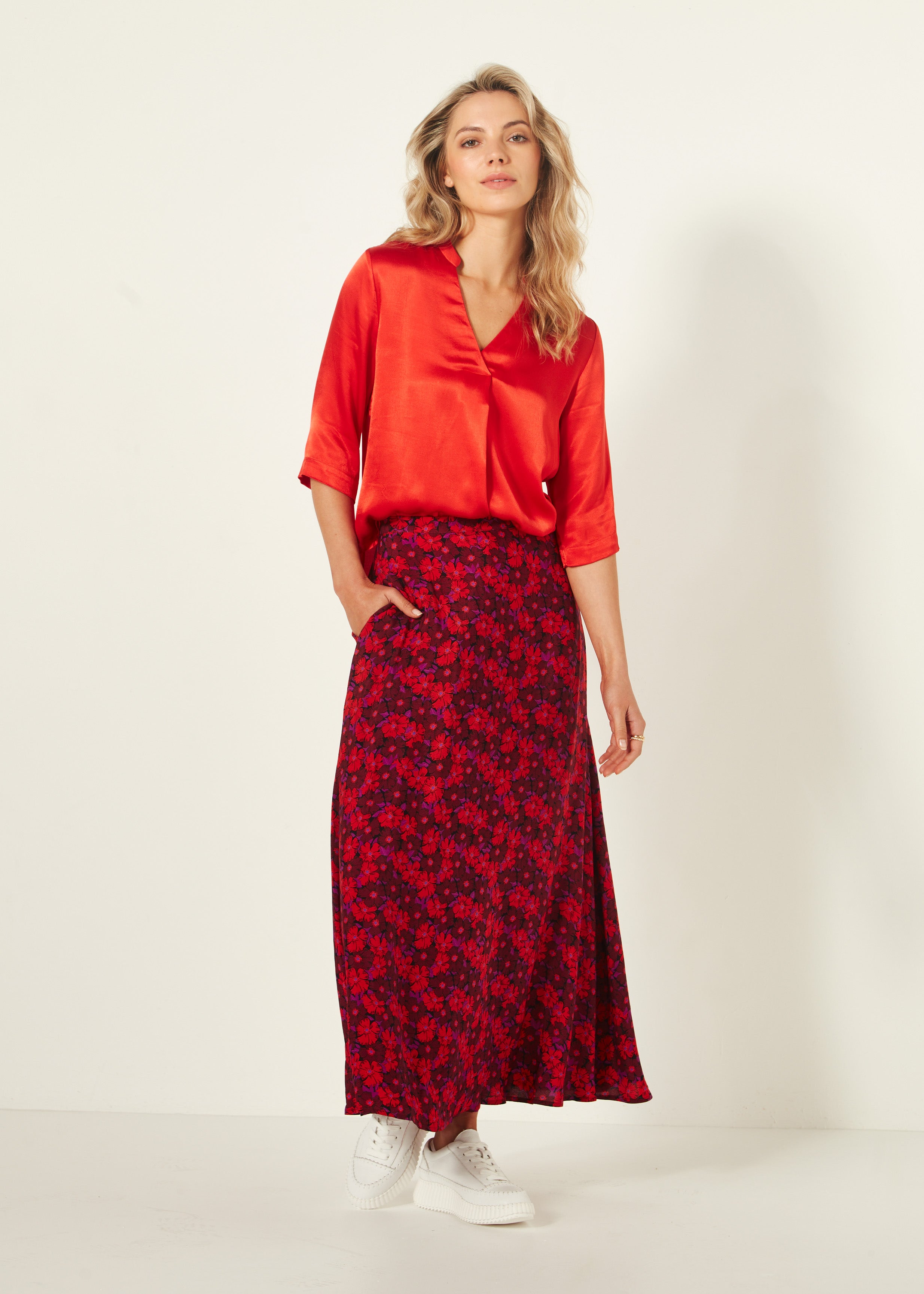 Valeria Skirt Floral Print