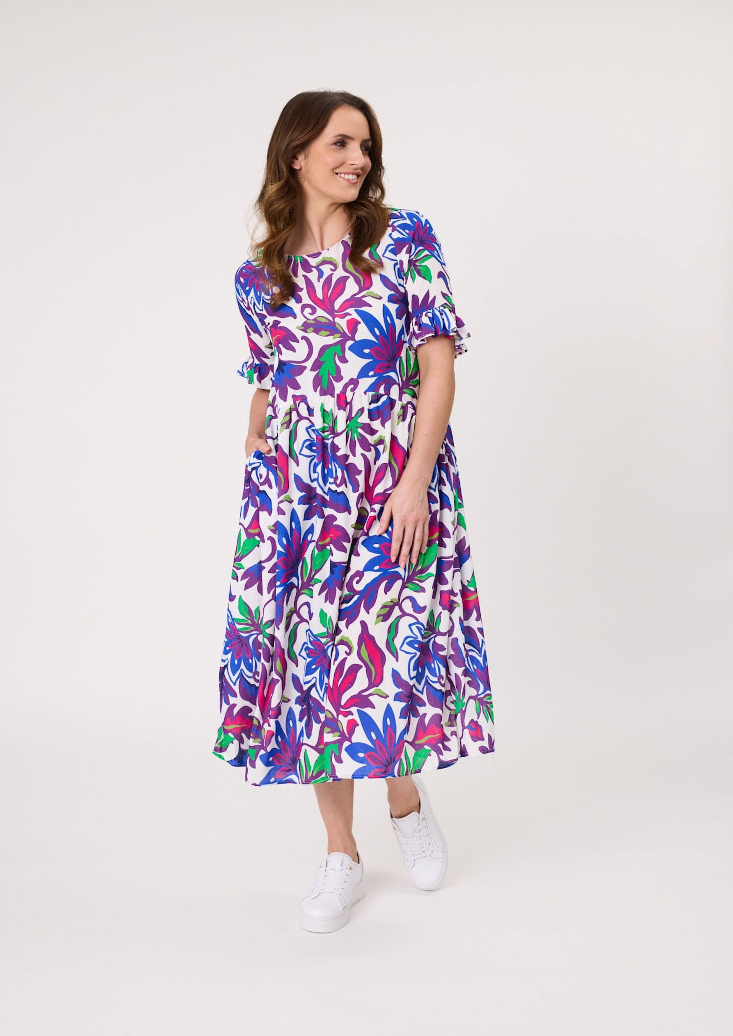 Madonna Dress Floral Print