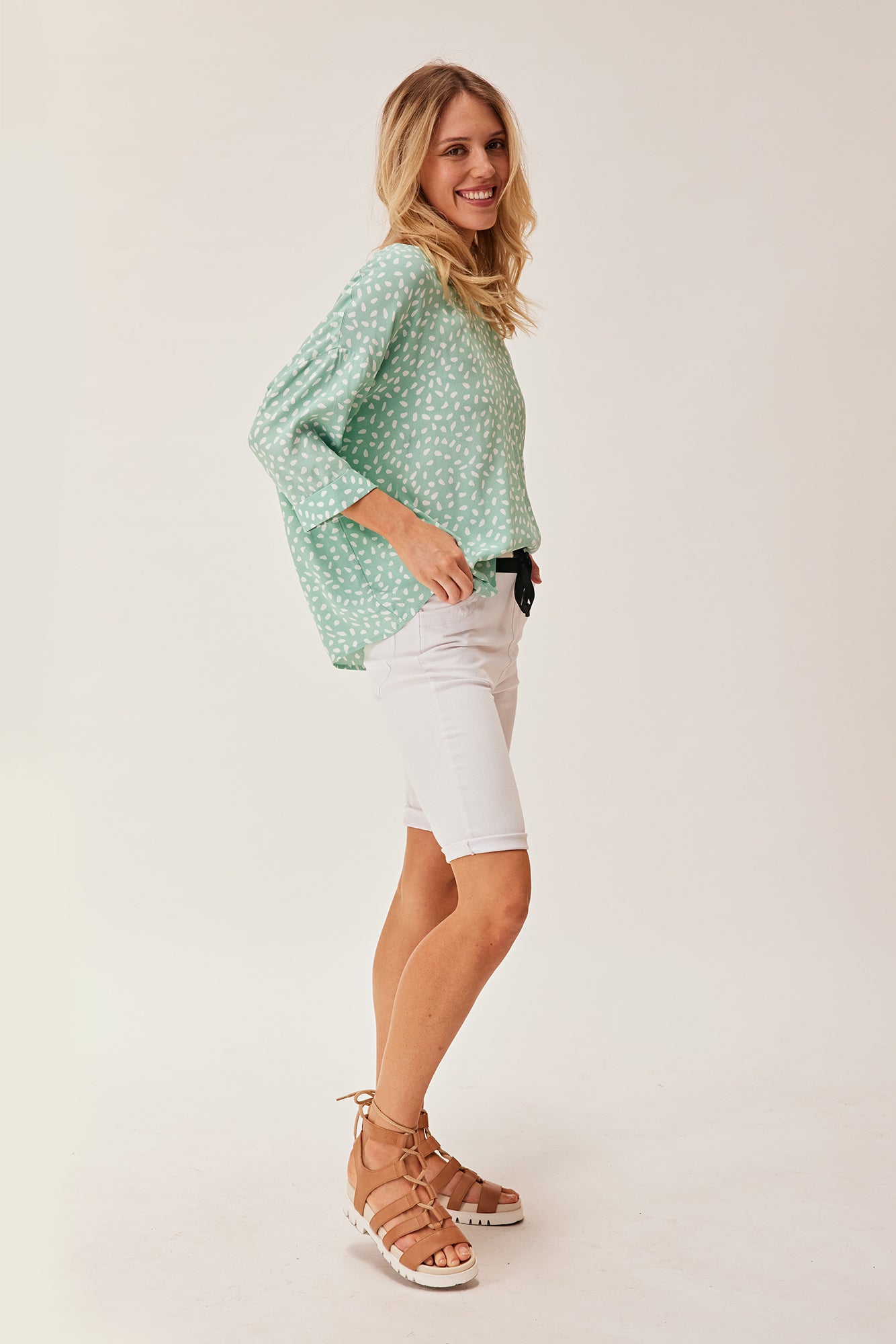 Alexia Short White