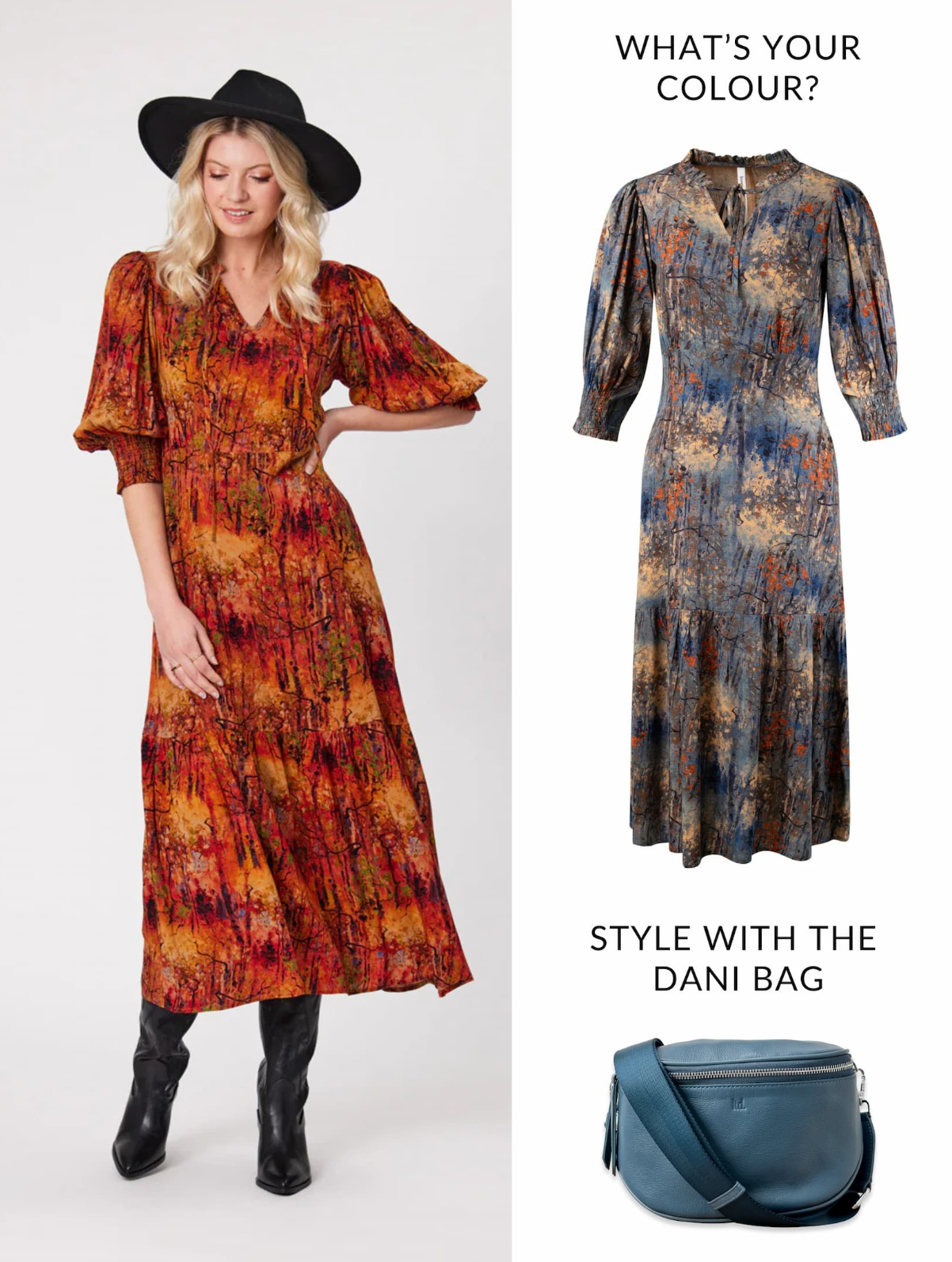 April Dress + Dani Bag edits