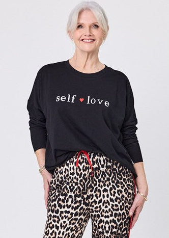 Self Love Top Black