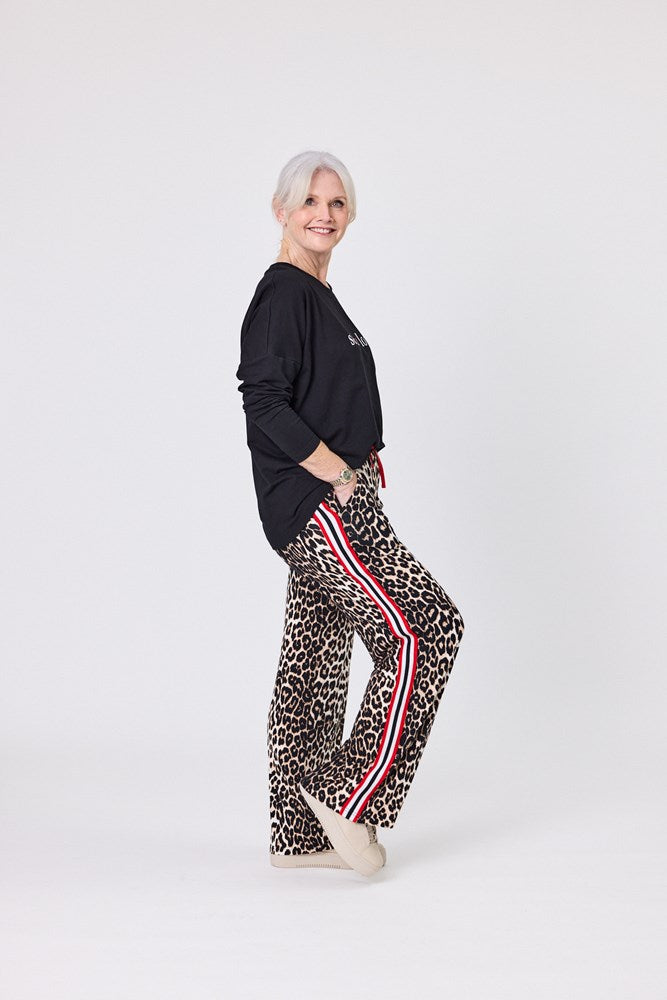 Viveka Pant Leopard Print