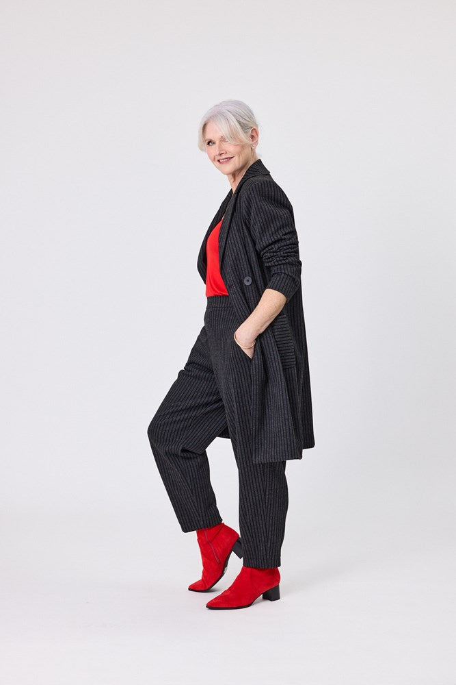 Hedda Coat Pinstripe