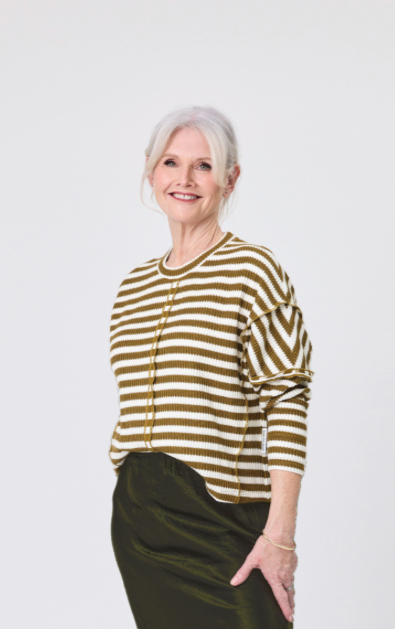 Alice Top Olive White