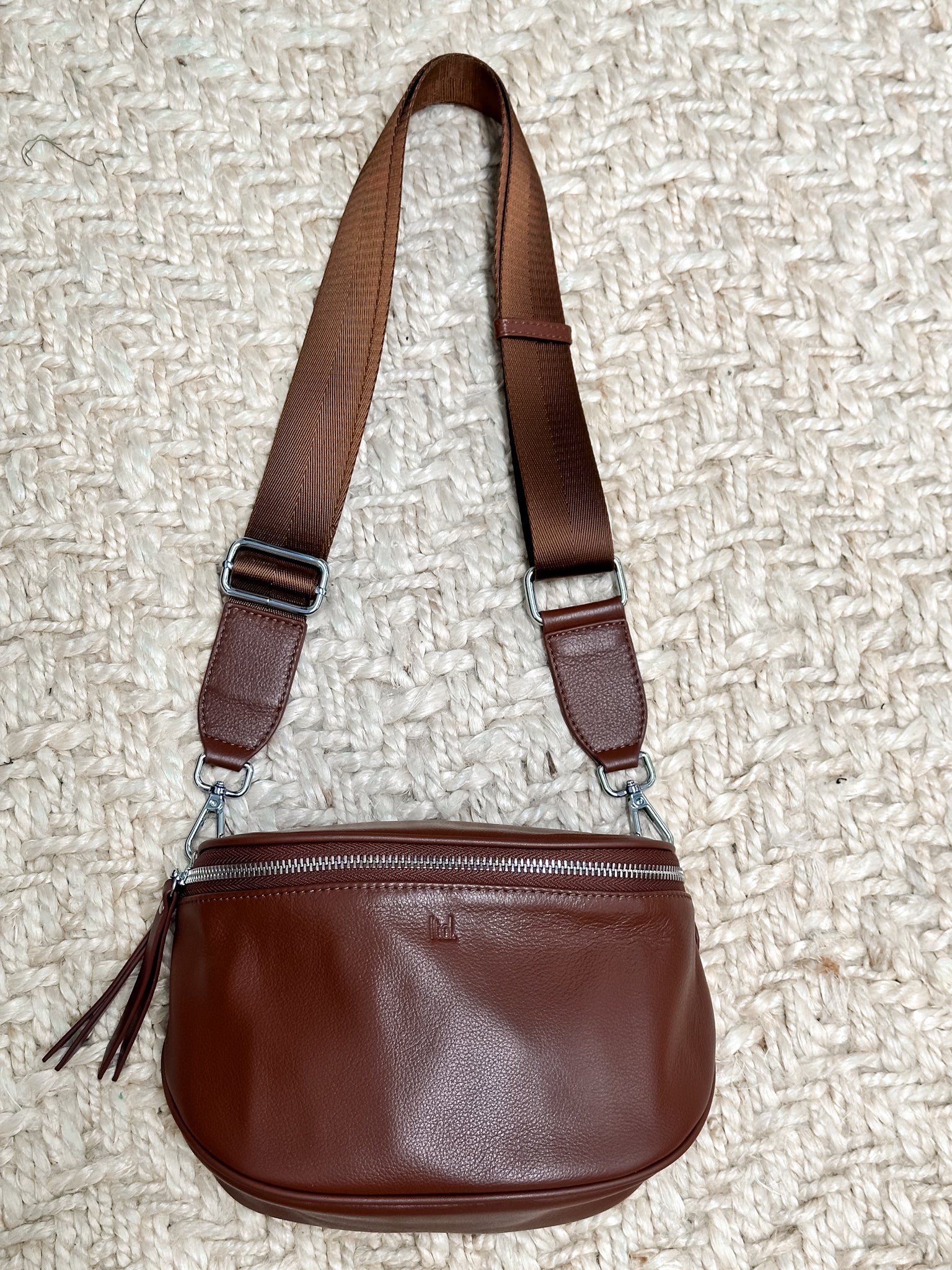 Dani Bag Toffee-Satin Strap