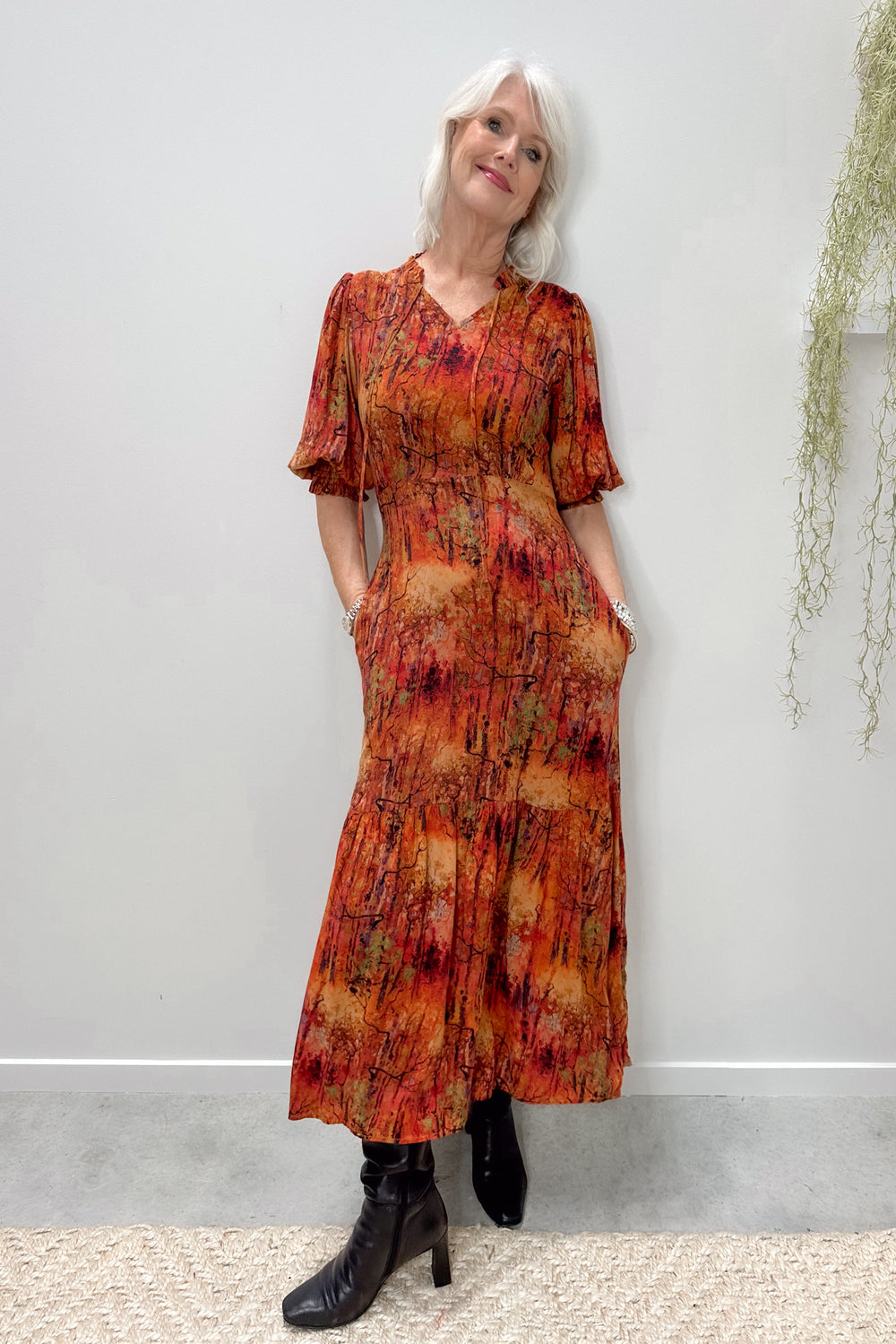 April Dress Auburn