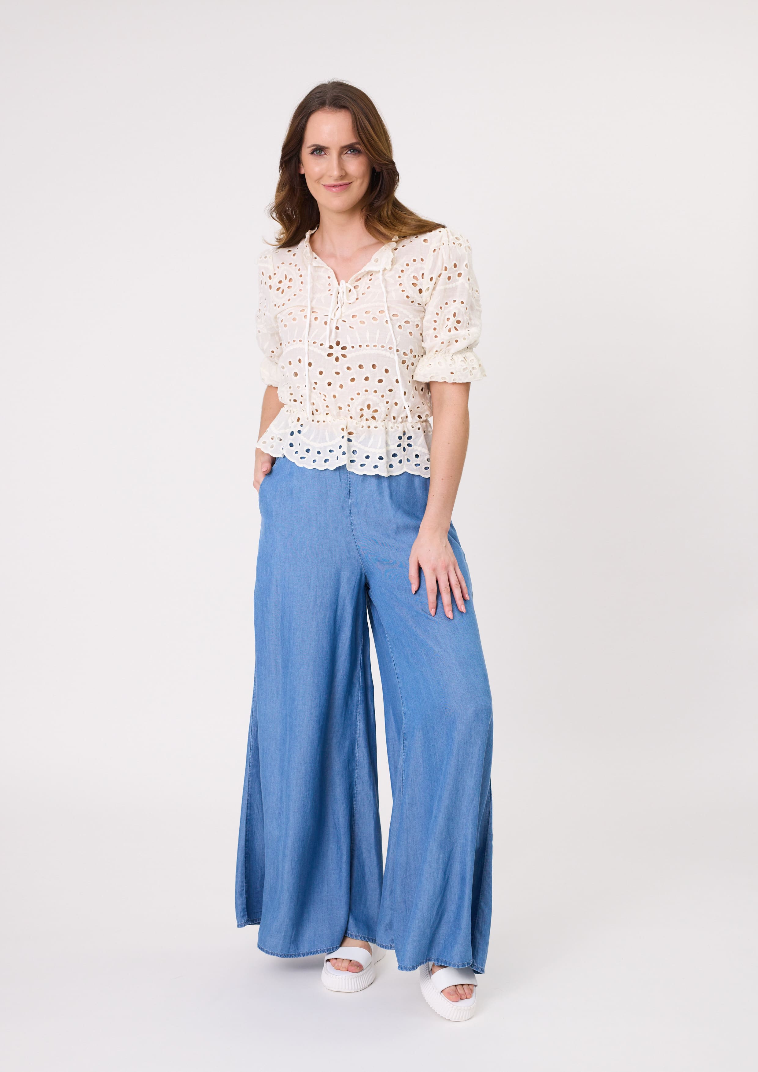 Azzura Pant Chambray *Available for pre-order*