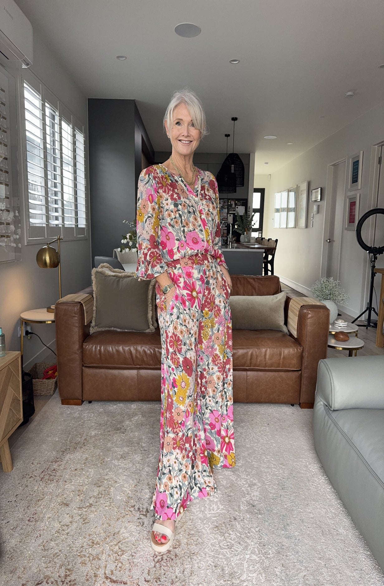 Contessa Top Garden Print *Pre-Order*