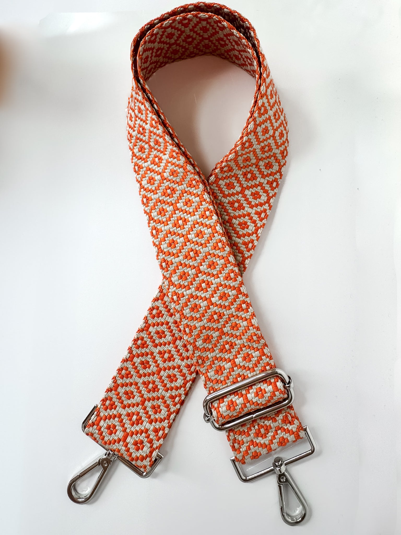 Diva Straps Orange Trellis