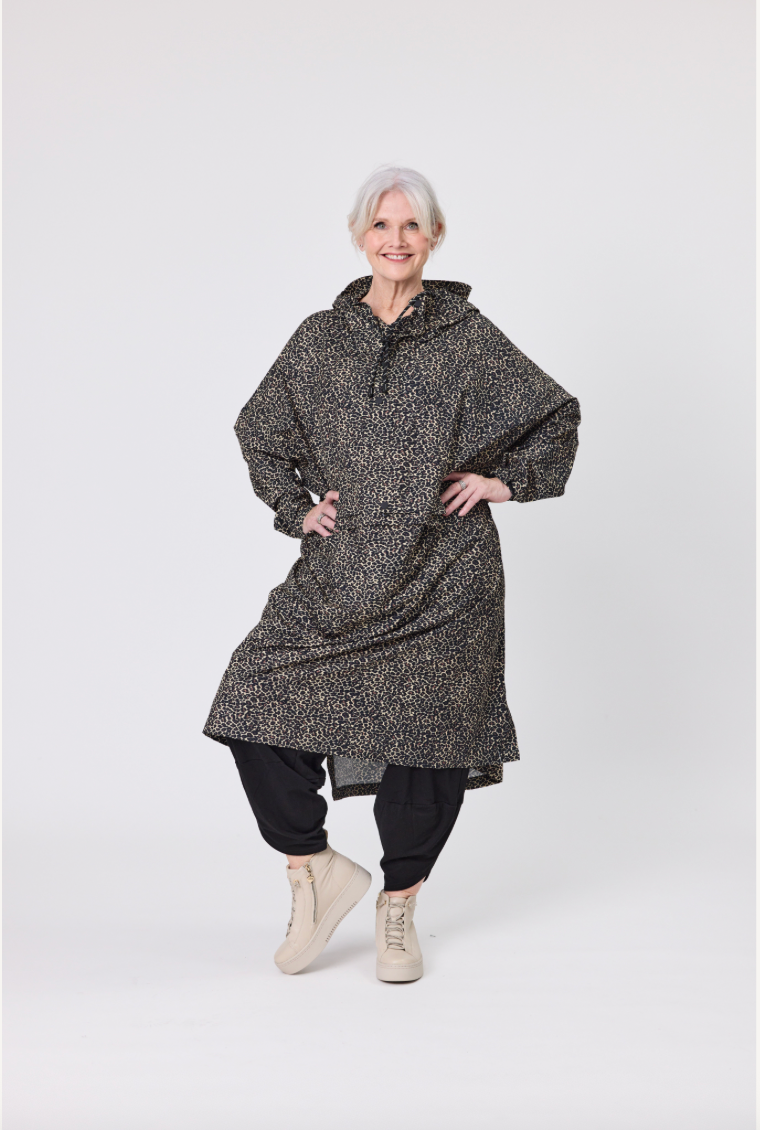 Frida Raincoat Mini Leopard