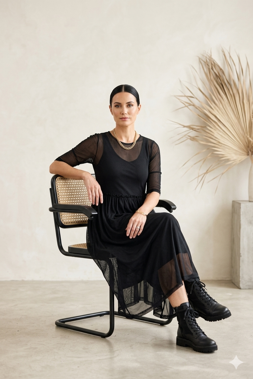Sarai Dress Black