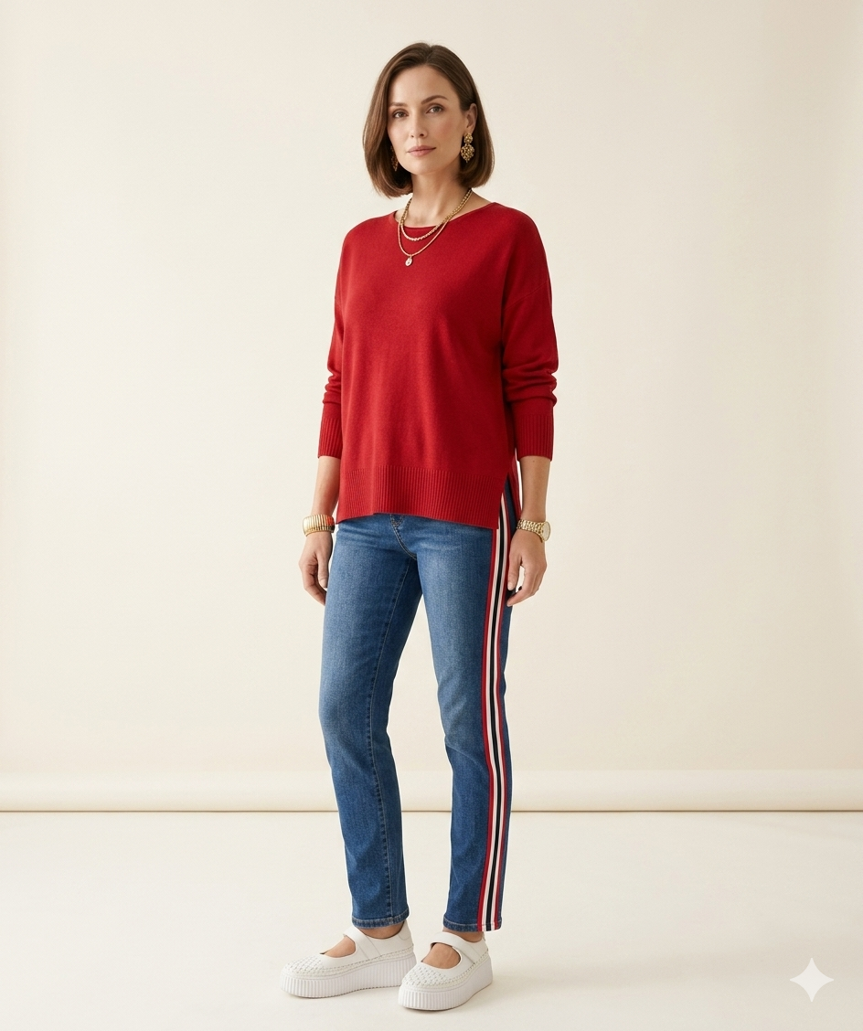 Lorna Denim Pant