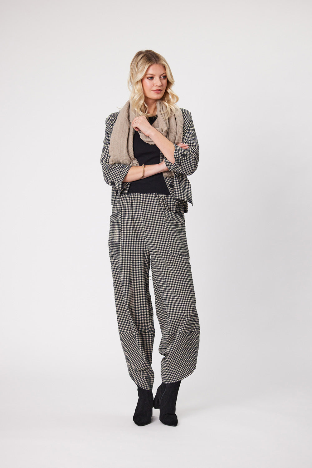 Lenore Pant Gingham Preorder Early Feb