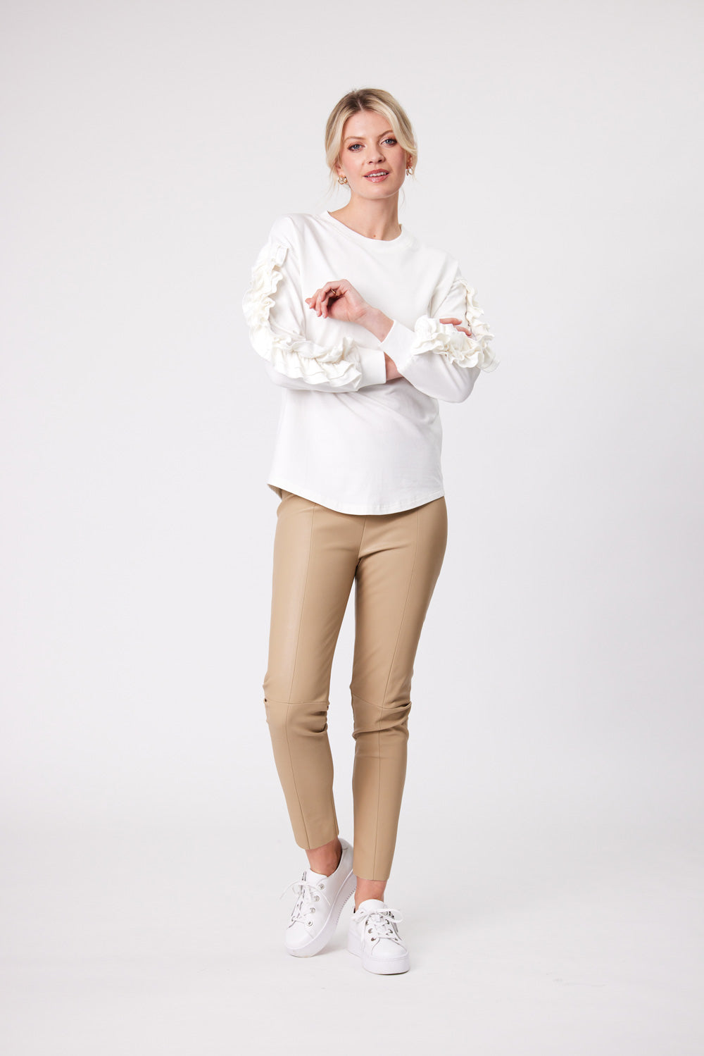 Arden Top Off White