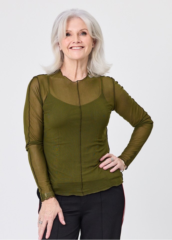 Sasha Top & Singlet Khaki