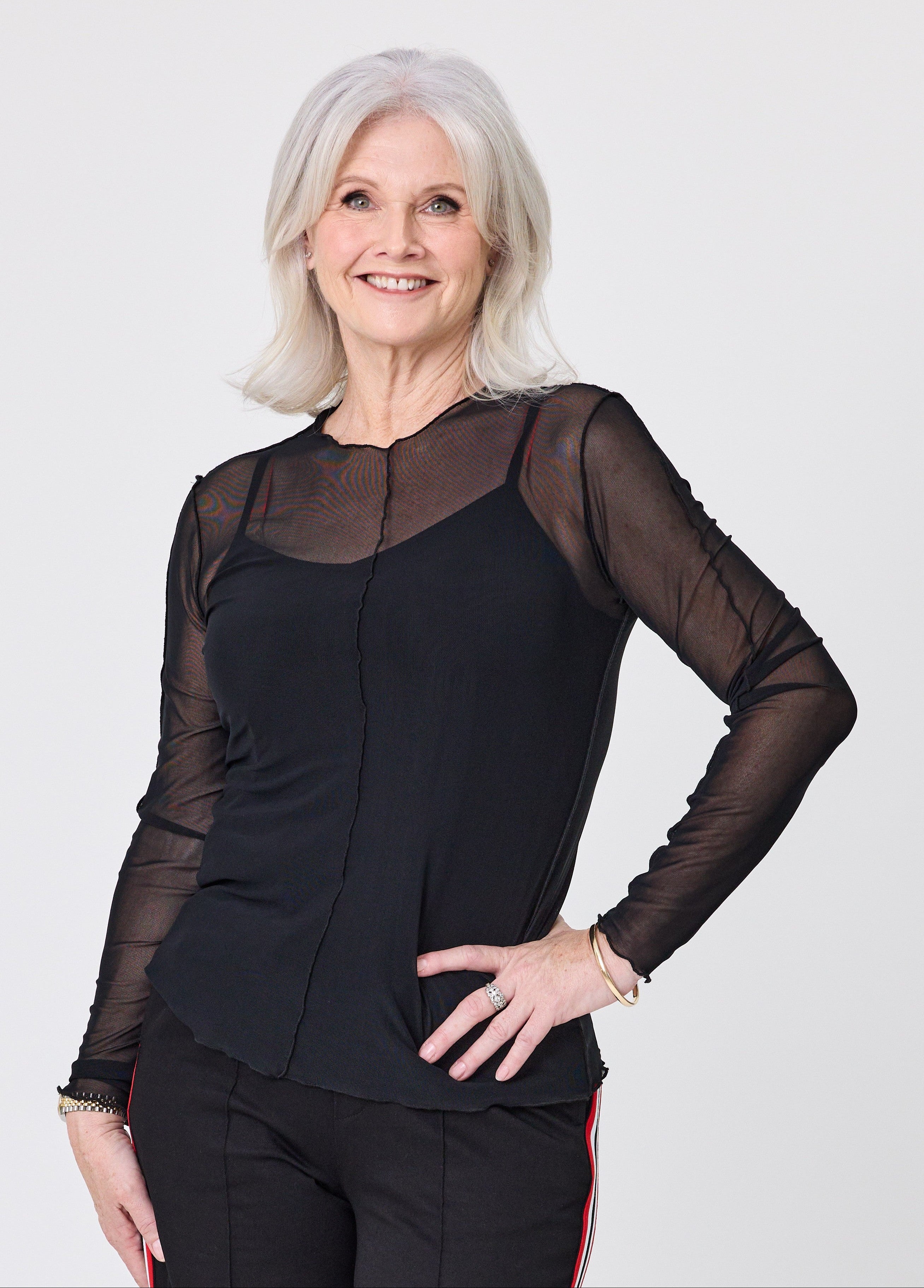 Sasha Top & Singlet Black