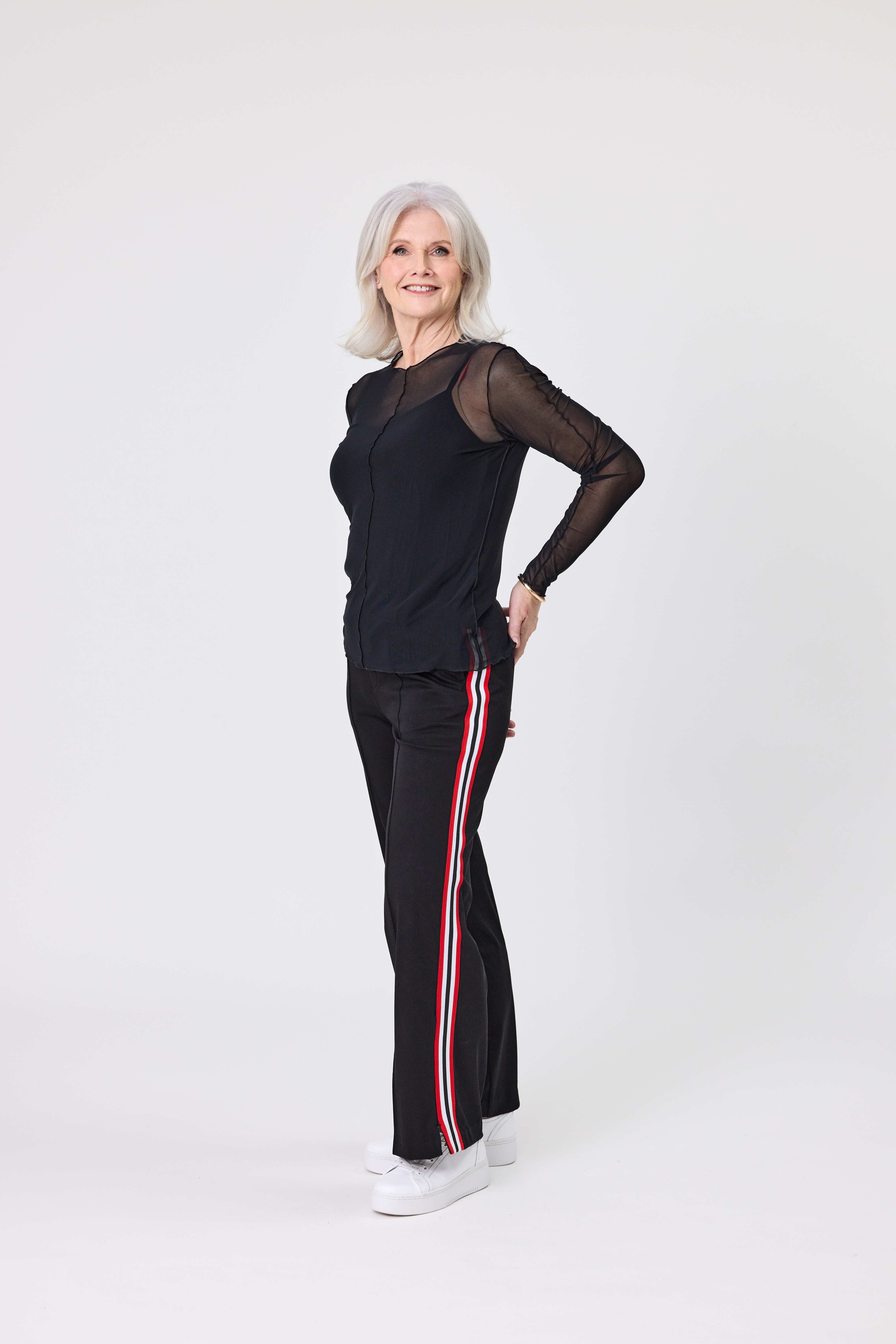 Sasha Top & Singlet Black