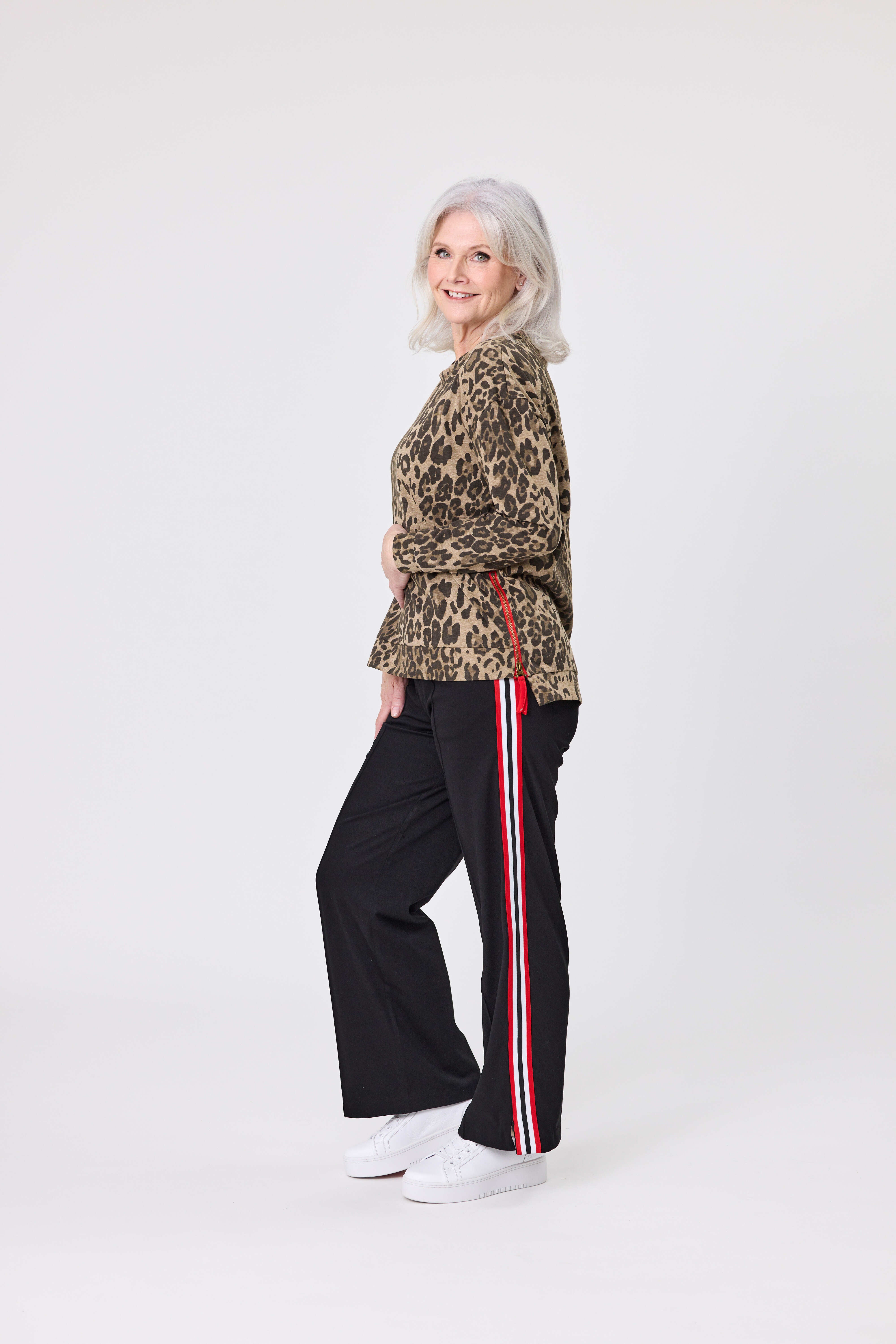 Olga Top True Leopard