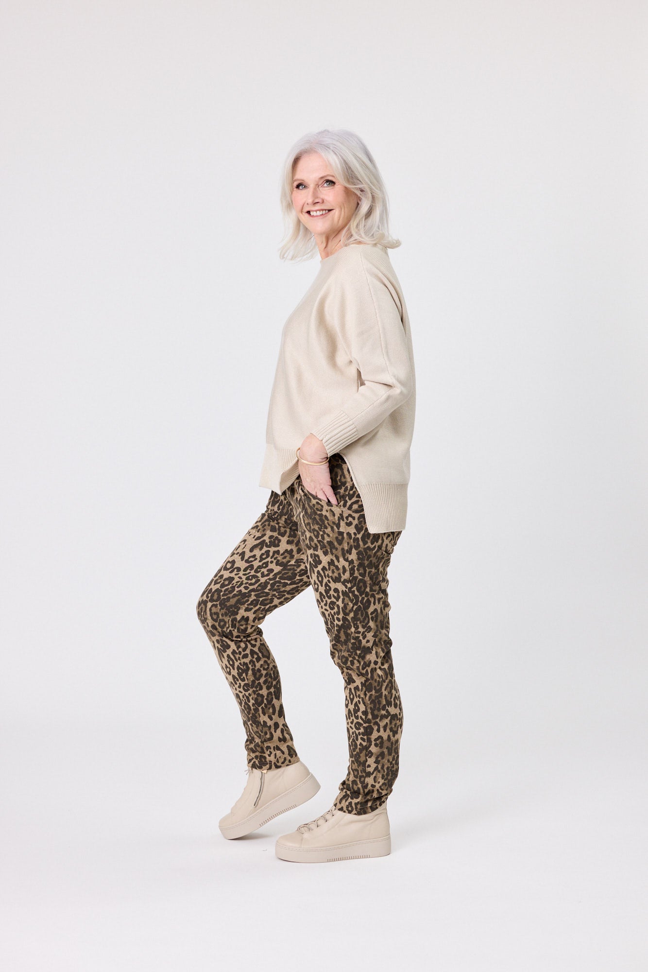 Annika Pant True Leopard