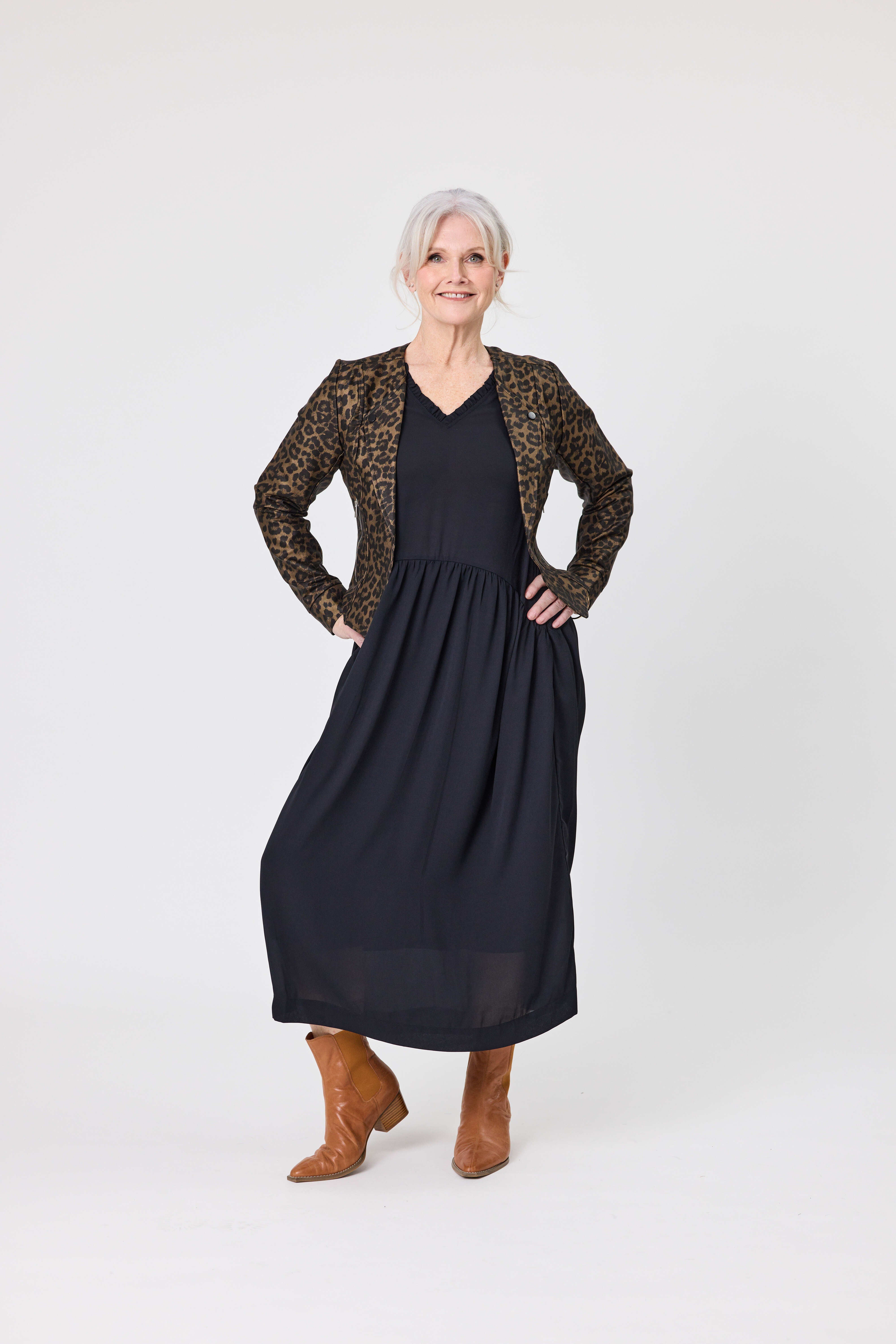 Mika Leopard Jacket Toffee Leopard