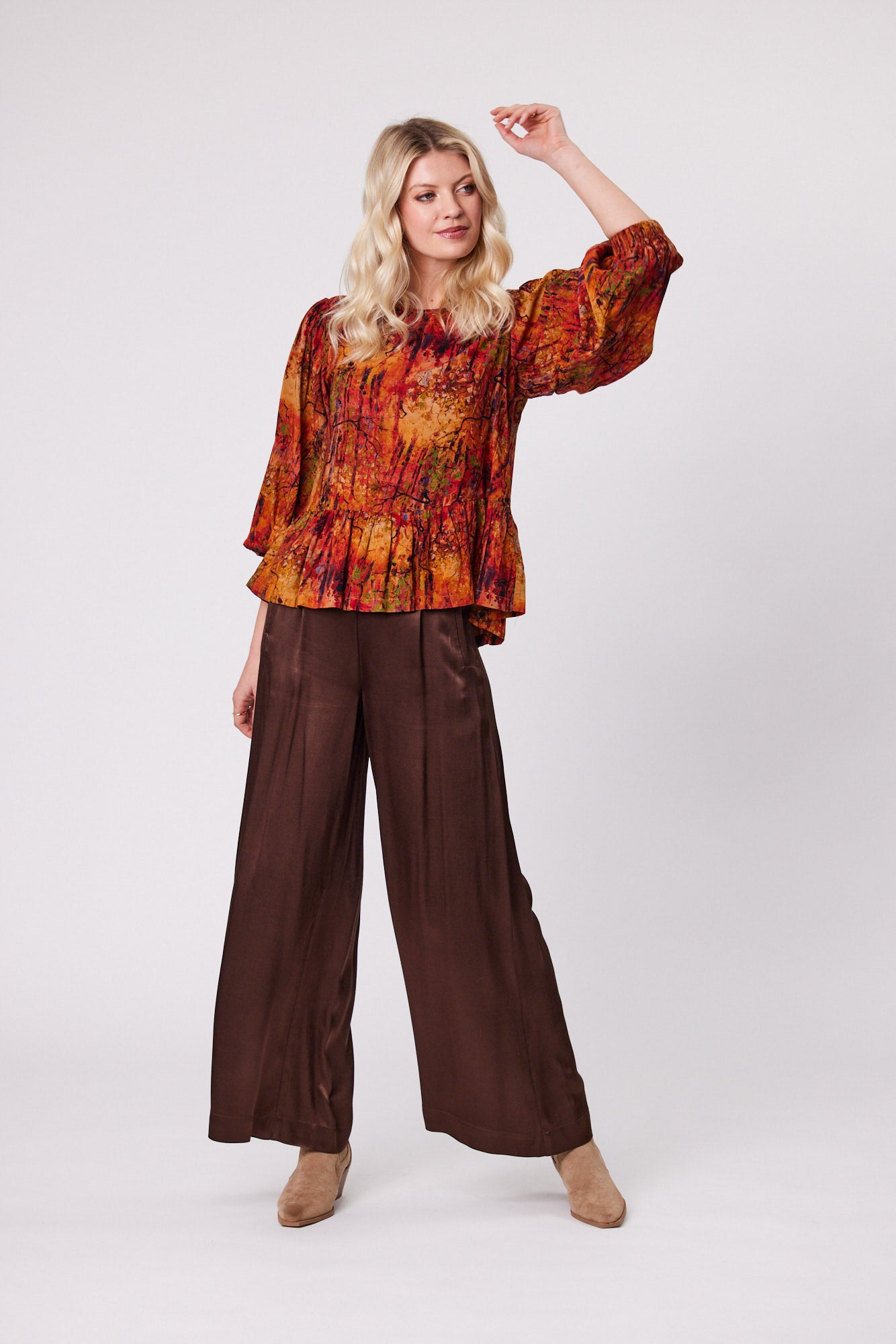 Bronte Top  Auburn