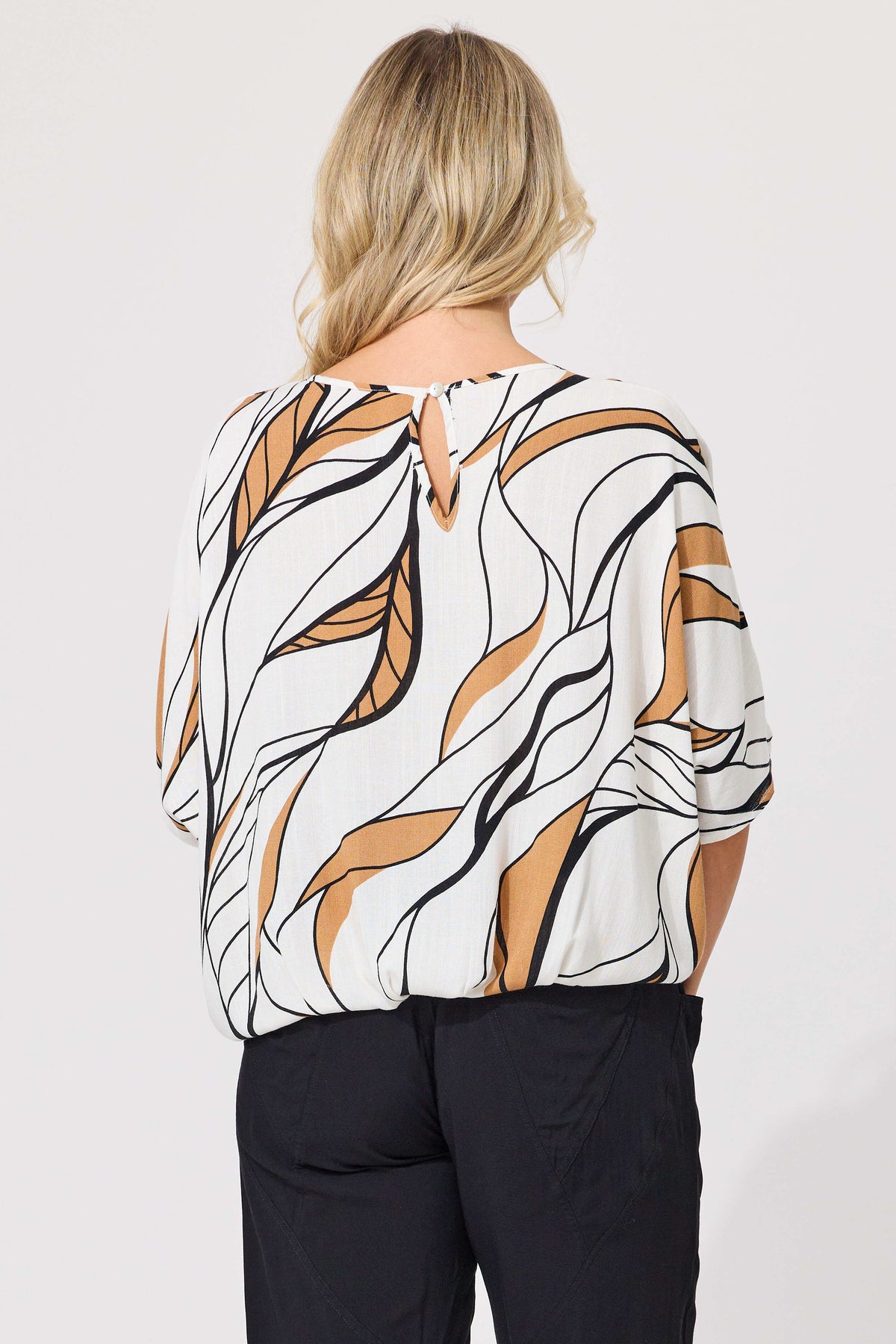 Alessa Print Top