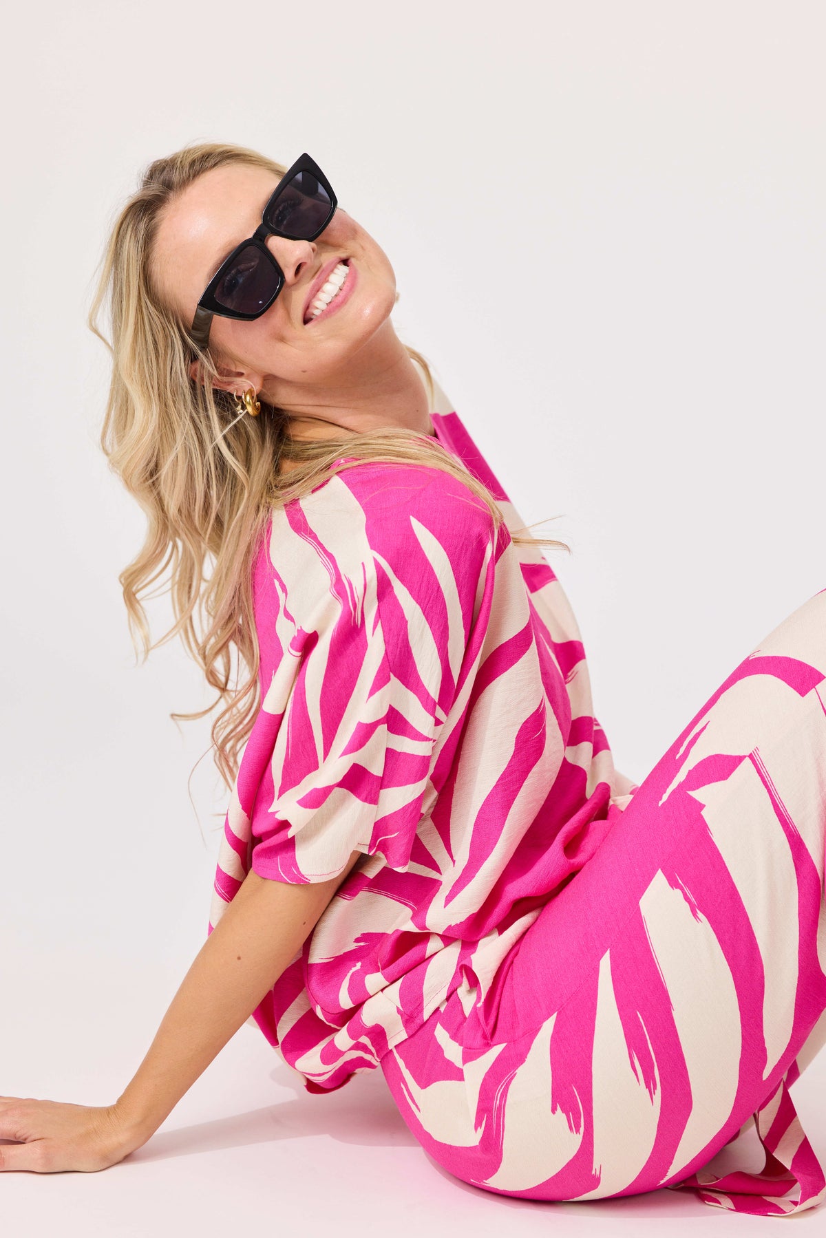 Alessa Print Top
