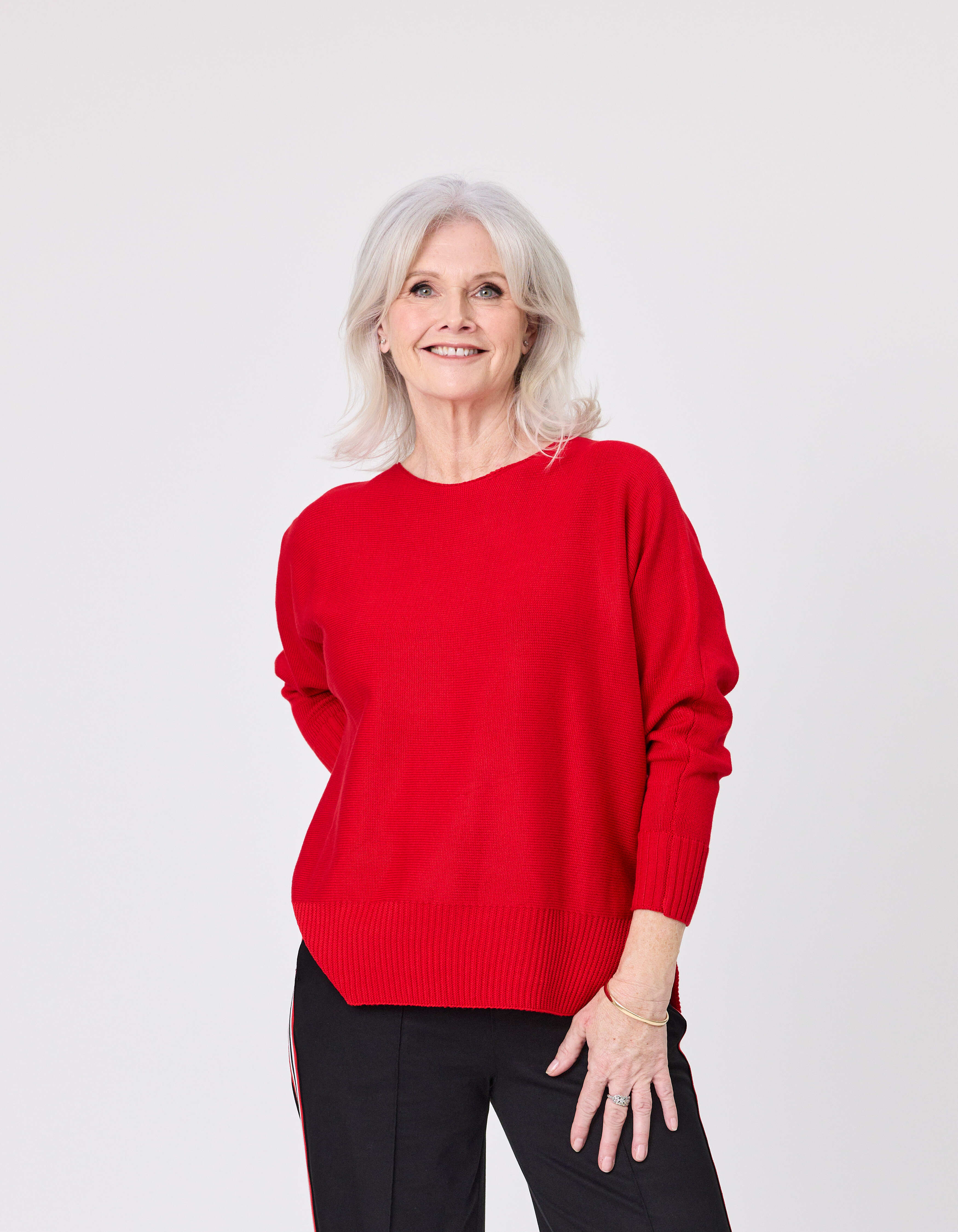 Fiona Knit Red