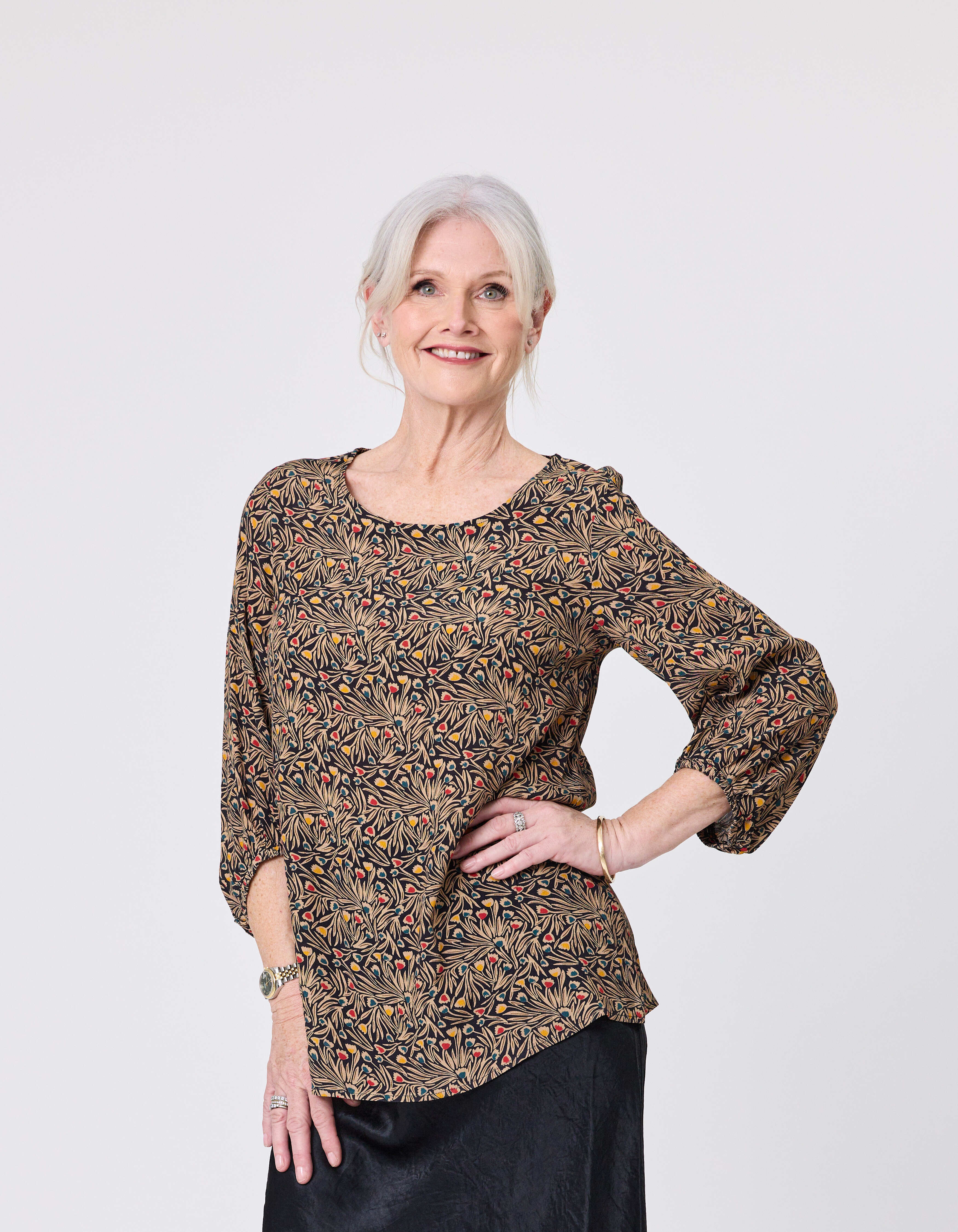 Annalise Top Mini Floral