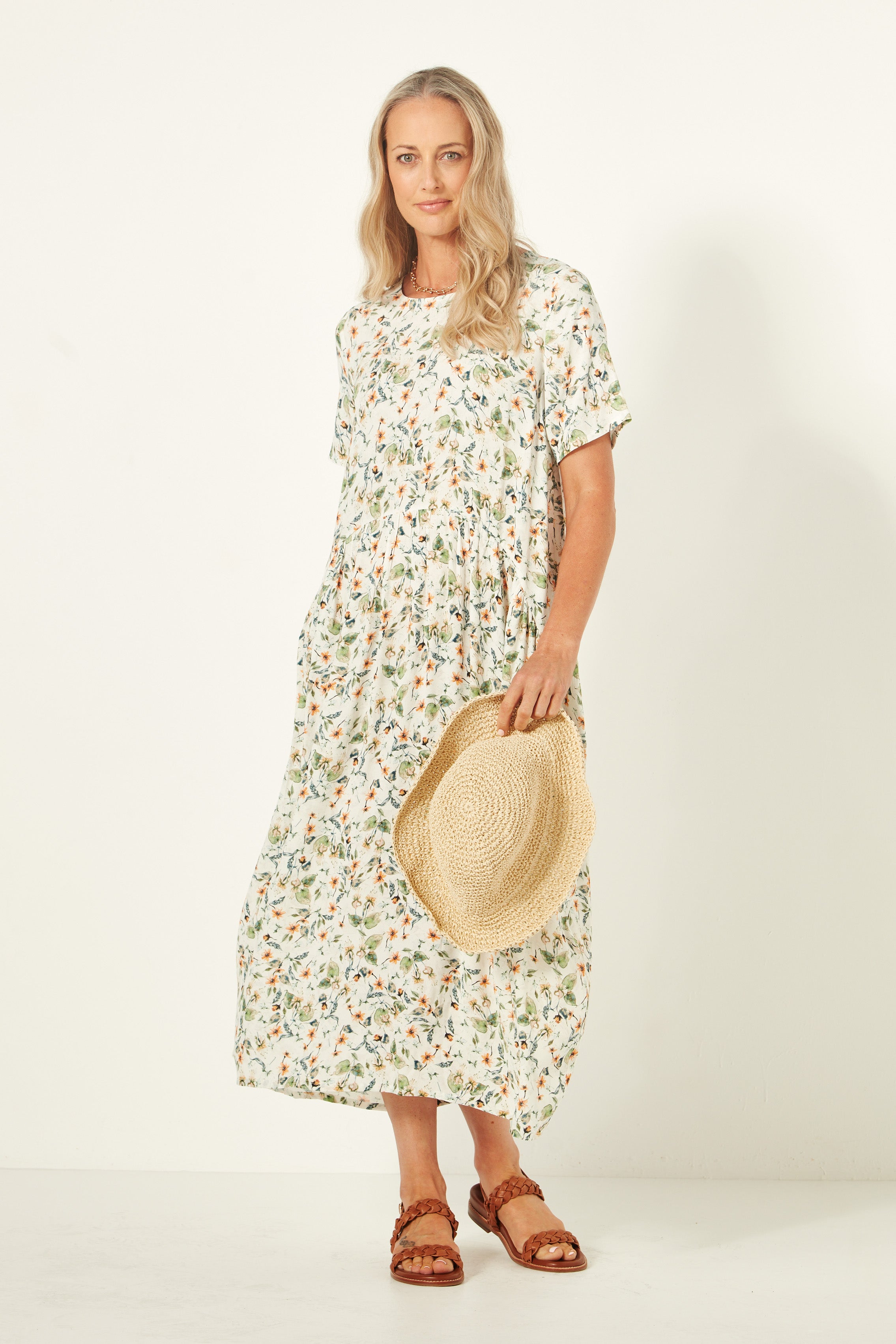 Monroe Dress Botanical Print (PRE-ORDER)