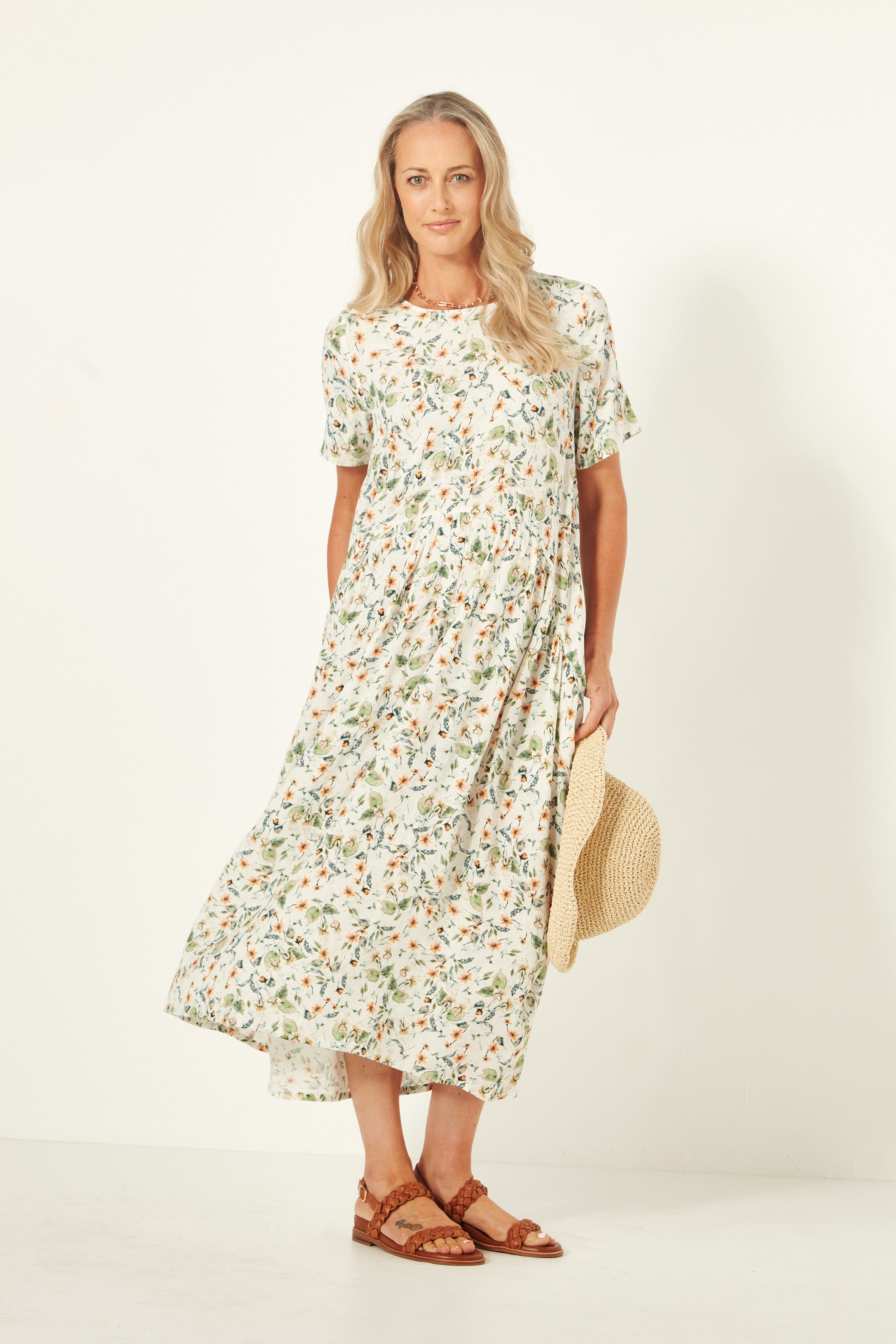 Monroe Dress Botanical Print (PRE-ORDER)