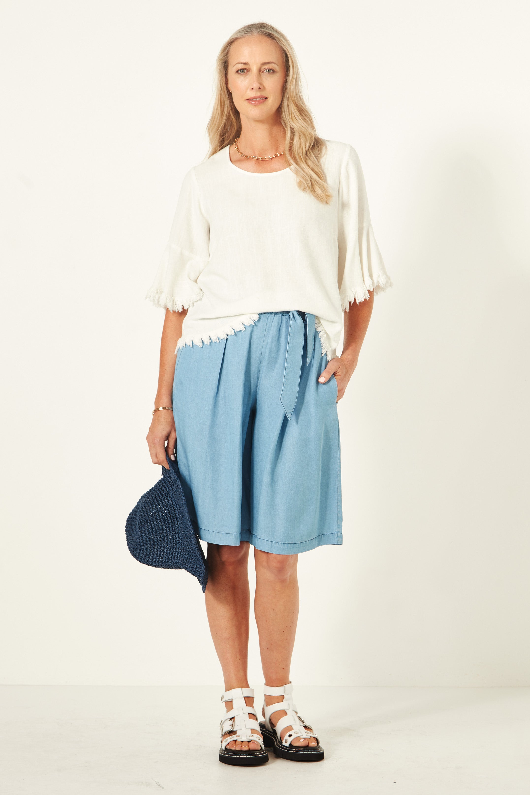 Blanca Short Chambray