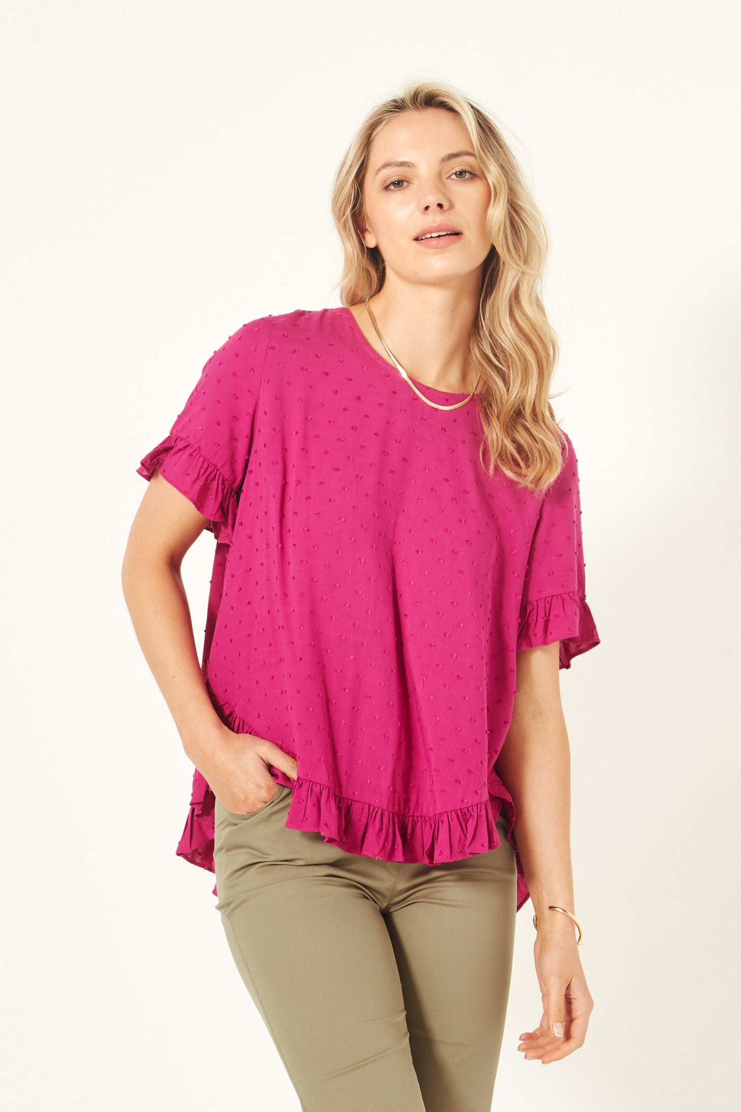 Madelaine Top Berry