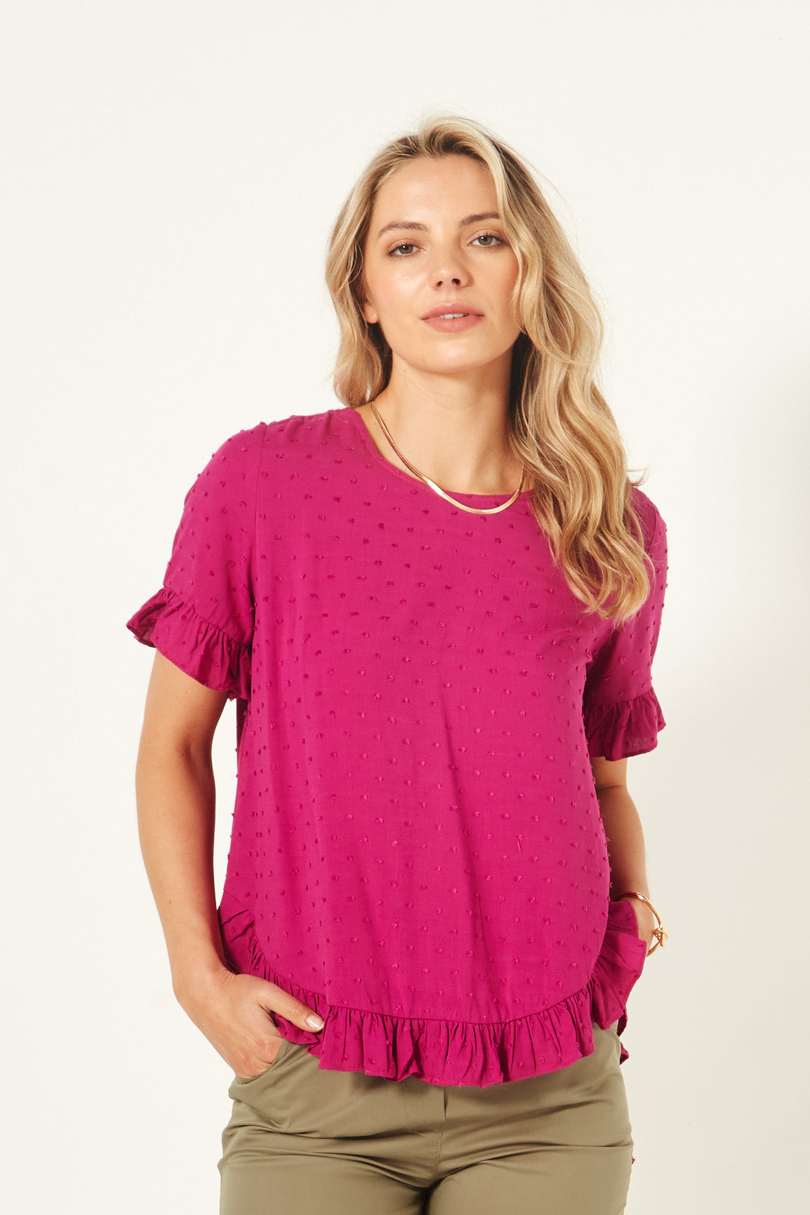 Madelaine Top Berry