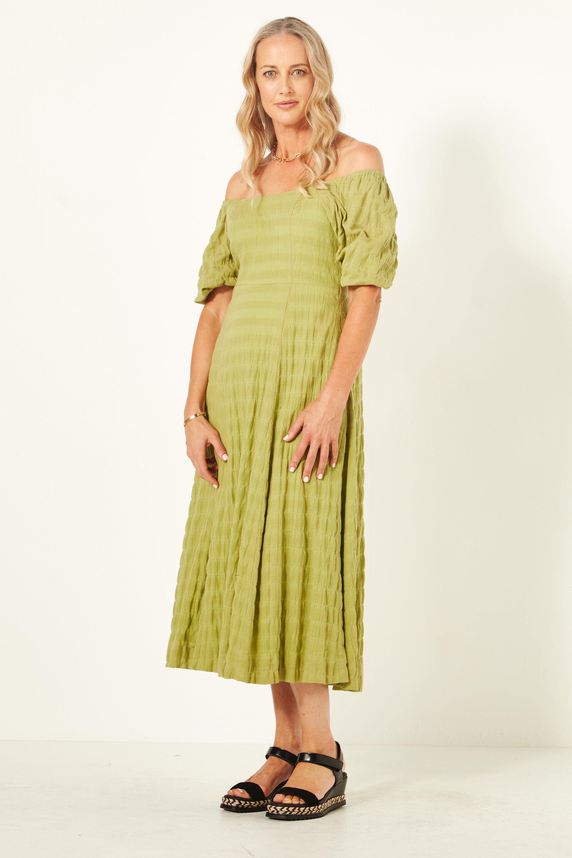 Senita Dress Avocado