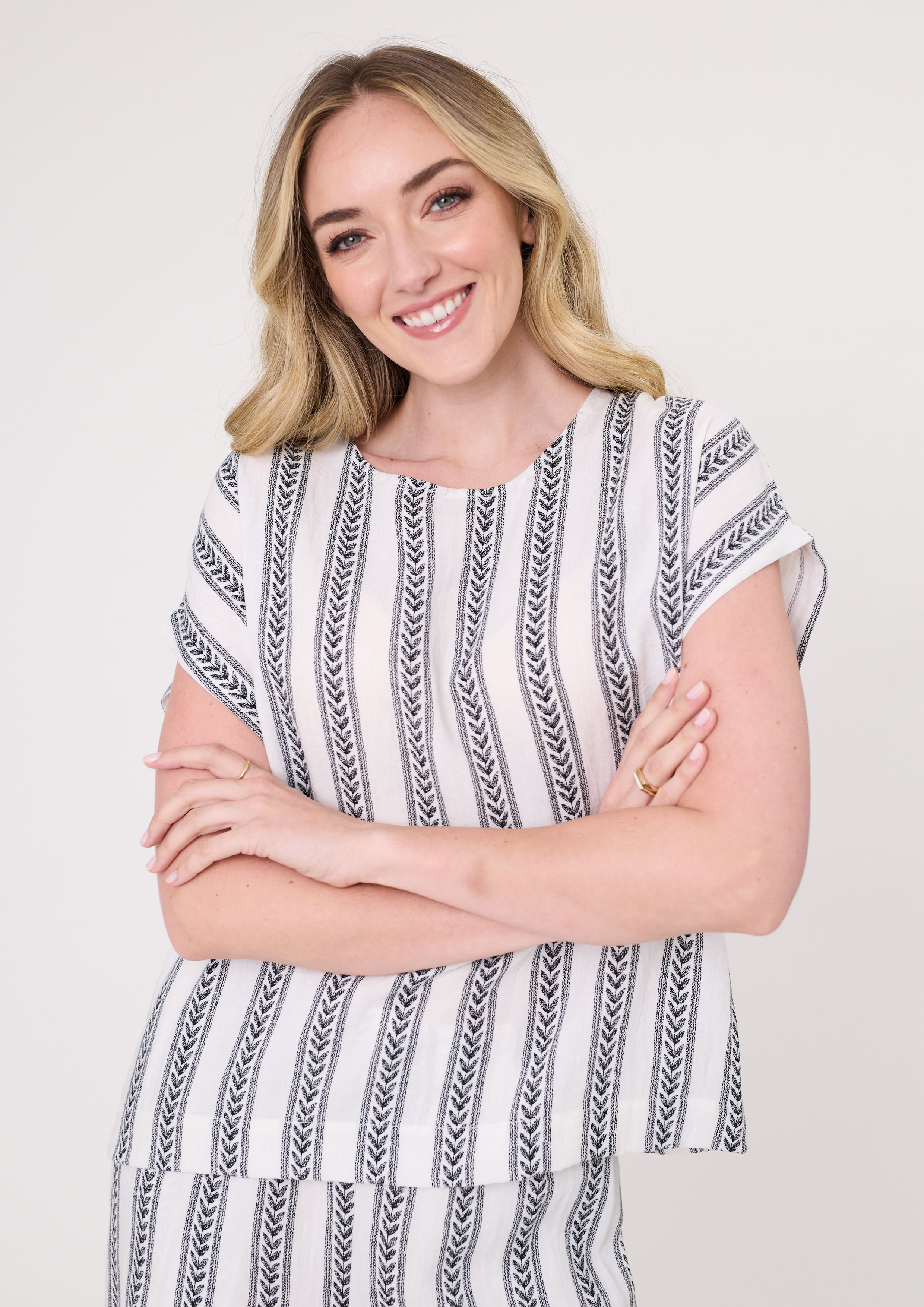Melani Top White Print *Available for pre-order*