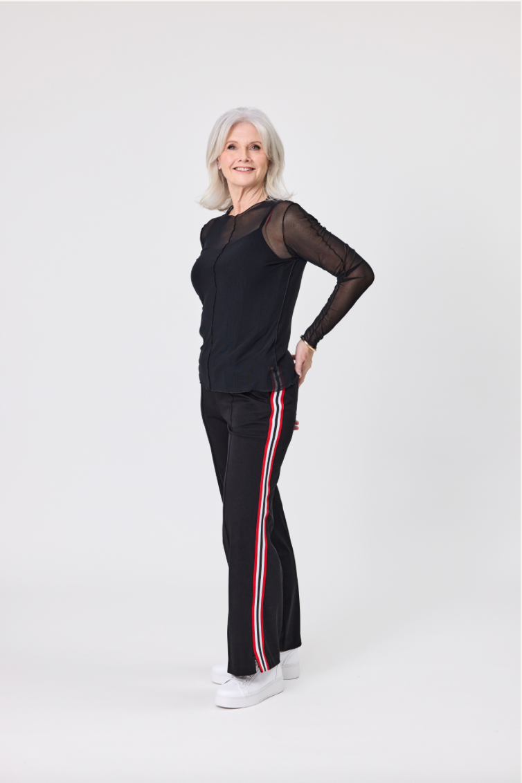 Sasha Top & Singlet Black