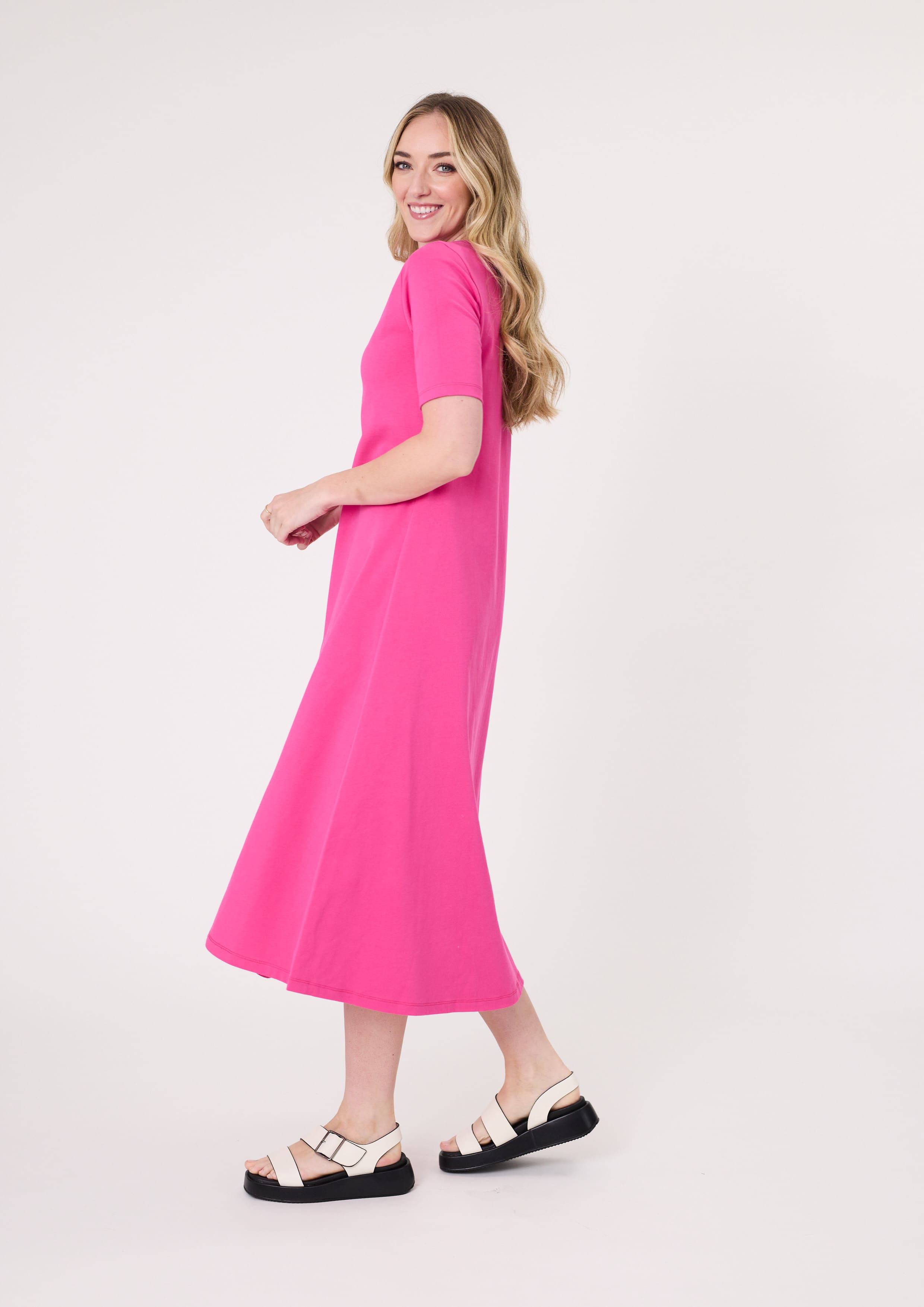 Sole Dress Fuchsia *Available for pre-order*