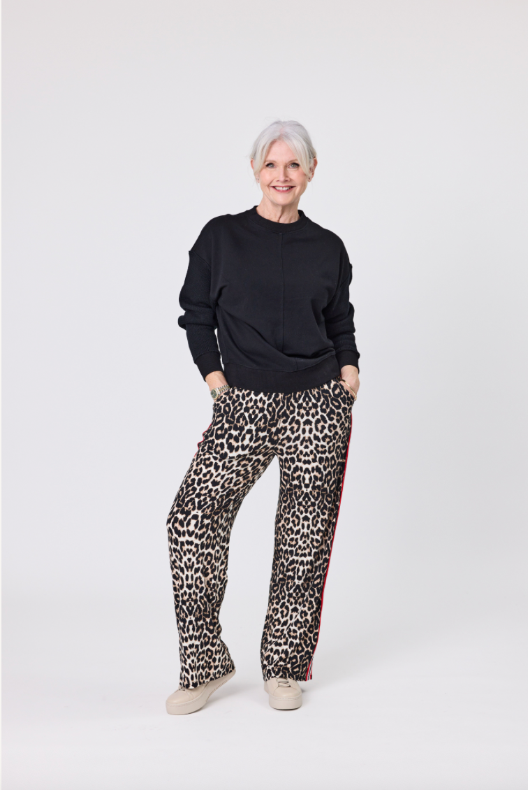 Viveka Pant Leopard Print